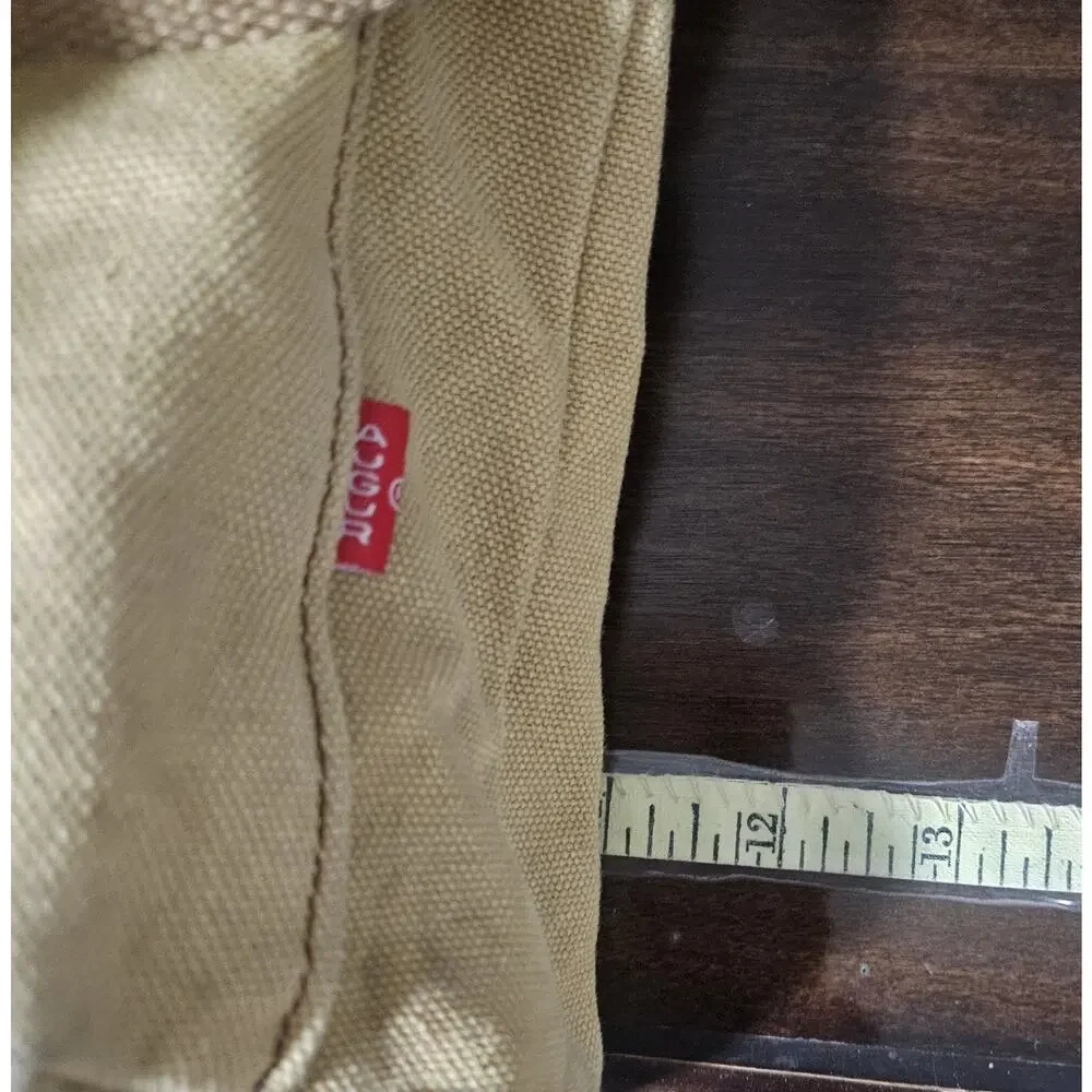 Augur Strauss Mustard Canvas Shoulder Messenger Medium Bag Multipurpose Travel